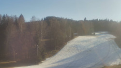 Dojezd hlavní sjezdovky