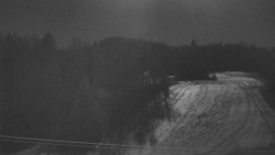 Dojezd hlavní sjezdovky