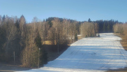 Dojezd hlavní sjezdovky