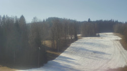 Dojezd hlavní sjezdovky