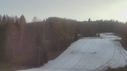 Dojezd hlavní sjezdovky