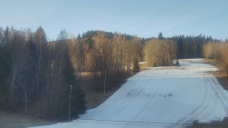 Dojezd hlavní sjezdovky