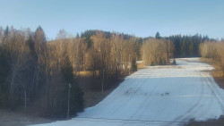 Dojezd hlavní sjezdovky