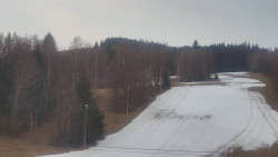 Dojezd hlavní sjezdovky