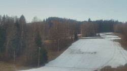 Dojezd hlavní sjezdovky