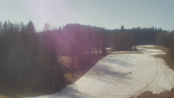 Dojezd hlavní sjezdovky