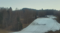 Dojezd hlavní sjezdovky