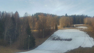 SKICENTRUM Miroslav Lipová Lázně - Dojezd hlavní sjezdovky - 15.3.2026 v 06:55