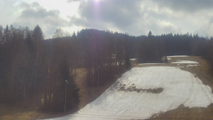SKICENTRUM Miroslav Lipová Lázně - Dojezd hlavní sjezdovky - 15.3.2026 v 12:55
