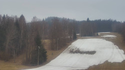 Dojezd hlavní sjezdovky