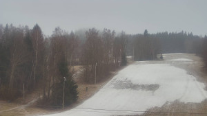 SKICENTRUM Miroslav Lipová Lázně - Dojezd hlavní sjezdovky - 17.3.2026 v 06:35