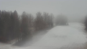 SKICENTRUM Miroslav Lipová Lázně - Dojezd hlavní sjezdovky - 17.3.2026 v 08:50