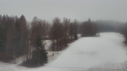 Dojezd hlavní sjezdovky