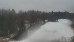 Dojezd hlavní sjezdovky