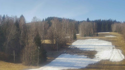 Dojezd hlavní sjezdovky