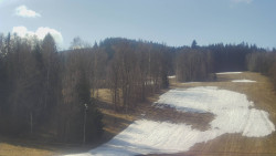 Dojezd hlavní sjezdovky