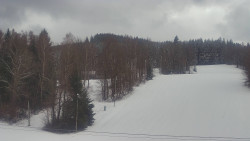 Dojezd hlavní sjezdovky