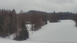 Dojezd hlavní sjezdovky