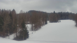 Dojezd hlavní sjezdovky