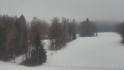 Dojezd hlavní sjezdovky