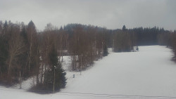 Dojezd hlavní sjezdovky