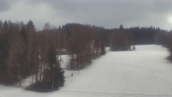 Dojezd hlavní sjezdovky