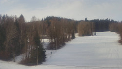 Dojezd hlavní sjezdovky