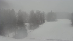 Dojezd hlavní sjezdovky