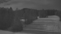 Dojezd hlavní sjezdovky