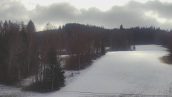 Dojezd hlavní sjezdovky