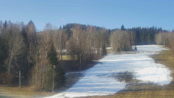 Dojezd hlavní sjezdovky