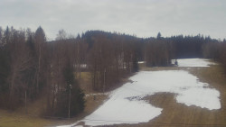 Dojezd hlavní sjezdovky