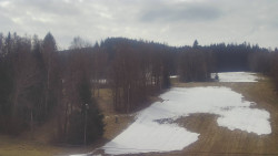 Dojezd hlavní sjezdovky