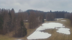 Dojezd hlavní sjezdovky