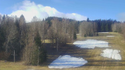 Dojezd hlavní sjezdovky