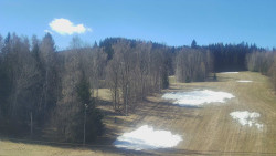 Dojezd hlavní sjezdovky