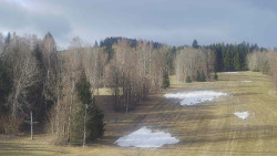 Dojezd hlavní sjezdovky