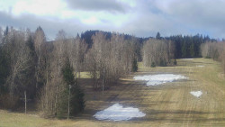 Dojezd hlavní sjezdovky