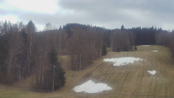 Dojezd hlavní sjezdovky