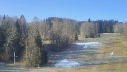 Dojezd hlavní sjezdovky