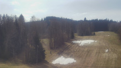 Dojezd hlavní sjezdovky