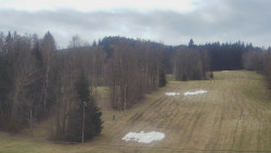 Dojezd hlavní sjezdovky