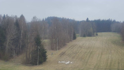 Dojezd hlavní sjezdovky