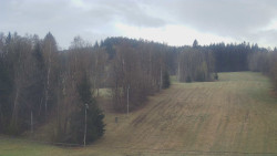 Dojezd hlavní sjezdovky