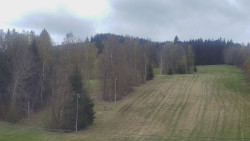 Dojezd hlavní sjezdovky