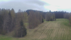 Dojezd hlavní sjezdovky