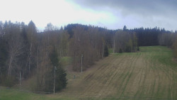 Dojezd hlavní sjezdovky