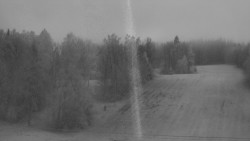 Dojezd hlavní sjezdovky