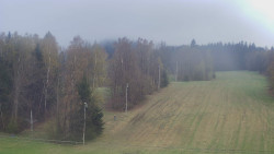 Dojezd hlavní sjezdovky