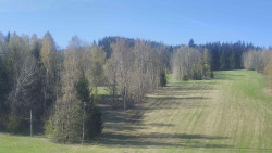 Dojezd hlavní sjezdovky